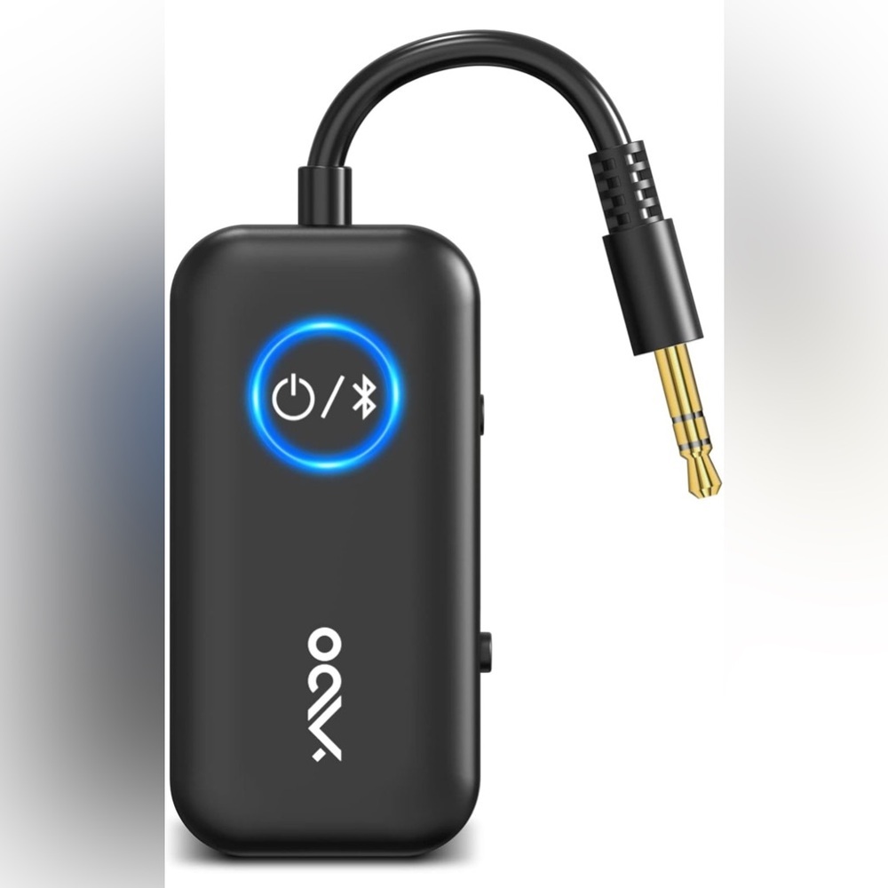 Bluetooth 5.3 Transmitter Receiver for TV/Airplane to 2 Headphones (047)